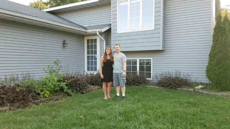 We bought a house